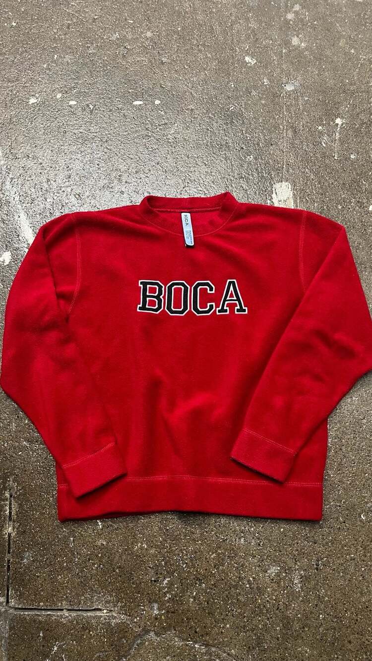 Boca Authentic Fleece Crewneck Sweatshirt